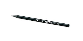 LYRA Woodless Titan Pencil, 307 4B, Black (2039104)
