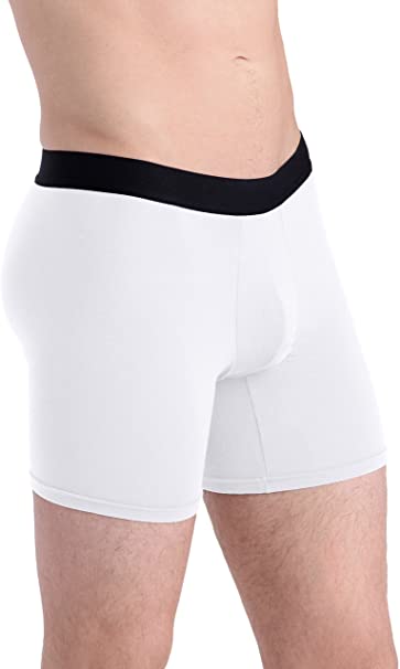 COMFORTABLE CLUB Men's Modal Microfiber Boxer Briefs Underwear