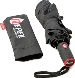 Repel Travel Umbrella - Windproof Small Umbrella Black Auto Open  Close Portable