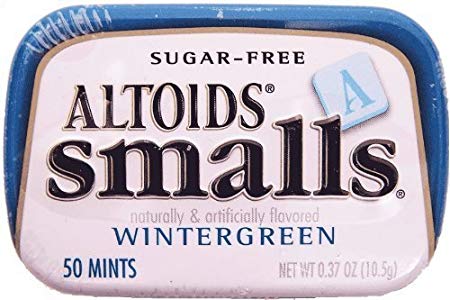 Altoids Mints - Smalls Wintergreen Sugar Free .37 Oz Tins - 9 Pack