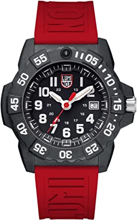 Luminox Volition Special Edition Navy Seal Red Diving Watch XS.3501.V
