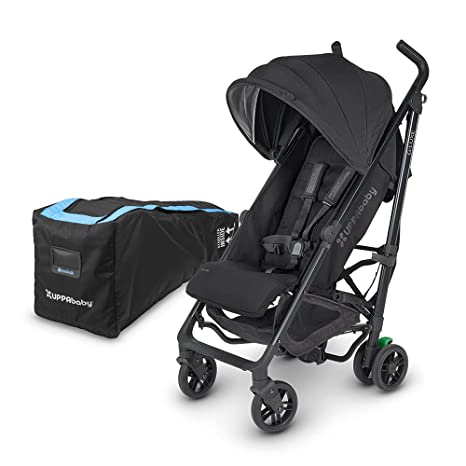 UPPAbaby G-Luxe Stroller - Jake (Black/Carbon)   G-Luxe Travel Bag