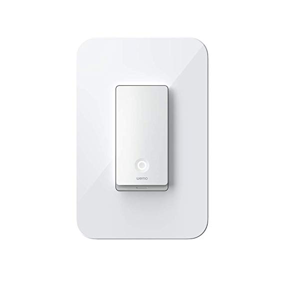 Wemo Wi-Fi Light Switch, 3-Way - Control Lighting from Anywhere, Easy in-Wall Installation, Works with Alexa, Google Assistant and Apple HomeKit (WLS0403)