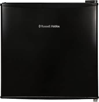 Russell Hobbs Mini Freezer 31 Litre Capacity Black Freestanding Table Top Small Freezer with Adjustable Shelf & Reversible Door, Quiet Running 41dB RHTTFZ0E1B