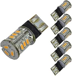 T10 194 Wedge Base Landscaping Light Bulb LED Replacement for Malibu 12V AC/DC (6-Pack), White, 1484AWHx6