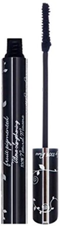 100% Pure: Fruit Pigmented Mascara: Blueberry, 0.24 oz, All Natural, Organic Formula that Lengthens and Separates Eyelashes, Smudge and Flake Resistant, Colors with Blueberry and Cocoa Pigments