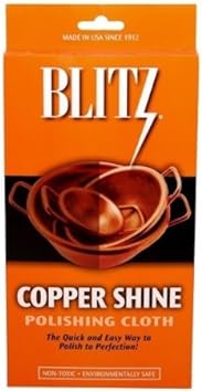 Blitz Copper Shine Polishing Cloth