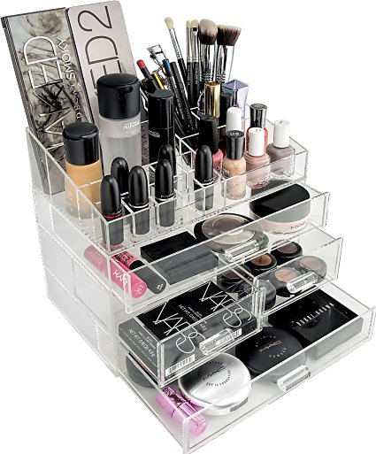 Organizta Acrylic Makeup Organizer with Drawers