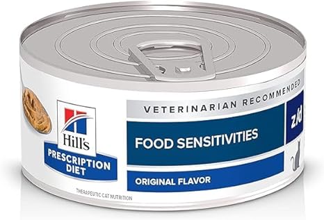 Hill's z/d Skin/Food Sensitivities Original Flavor Wet Cat Food 12/5.5 oz