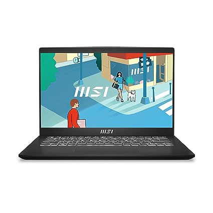 MSI Modern 14, Intel 13th Gen. i5-1335U, 36CM FHD 60Hz Laptop (16GB/512GB NVMe SSD/Windows 11 Home/Iris Xe Graphics/Classic Black/1.4Kg), C13M-436IN