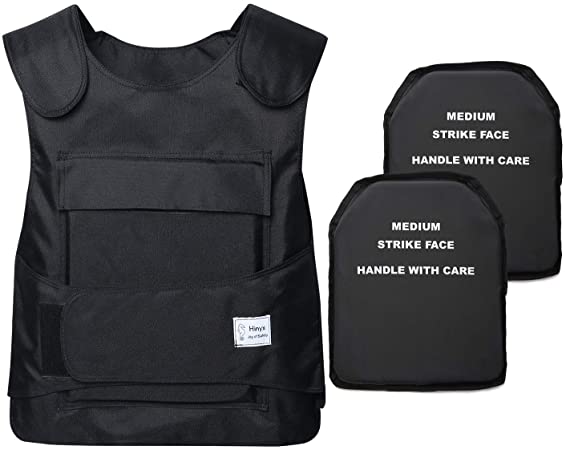 Hinyx Security Guard Vest Genuine Tactical Vest Protecting Clothes Not Included Steel Plate