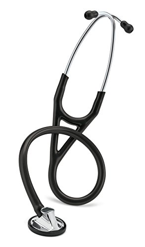 3M Littmann Master Cardiology Stethoscope, Black Tube, 27 inch, 2160