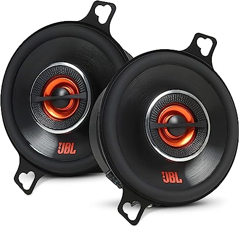 JBL GX302 3-1/2 Inch 75 Watt Two-Way Car Audio Loudspeaker System (Pair) - Black