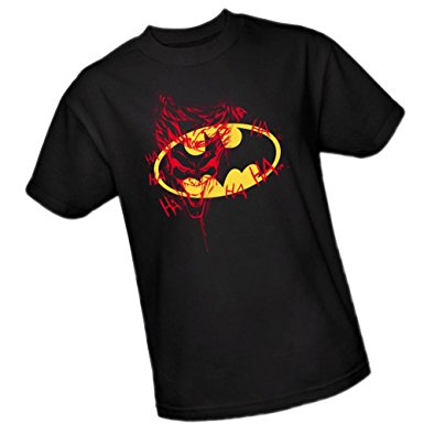 Joker Graffiti -- Batman Adult T-Shirt
