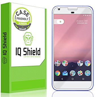 Google Pixel Screen Protector, IQ Shield LiQuidSkin Full Coverage Screen Protector for Google Pixel (5", Case Friendly) HD Clear Anti-Bubble Film