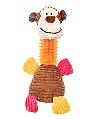 Plush Monkey The Best Tough Chew Dog Toys Pet Toy for Aggressive Chewers Small Large Dogs