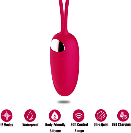 SOPHKO Love Egg for Women with Remote, Massage Balls for Beginners,Wireless Jump Eggs Ball Jumping Massage Ball(Delivery By Amazon)