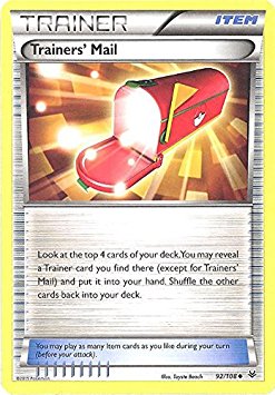 Pokemon - Trainers' Mail (92/108) - XY Roaring Skies