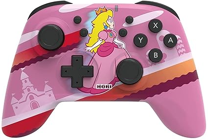 HORI Wireless HORIPAD (Peach) Pro Controller for Nintendo Switch - Officially Licensed By Nintendo