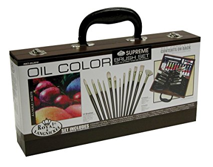 Royal & Langnickel Supreme Oil Color Painting Box Set