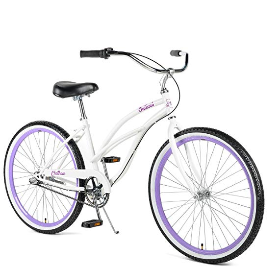 Critical Cycles Chatham Women's 26" Step-Thru Beach Cruiser