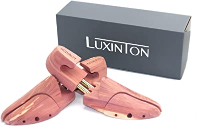 Luxinton 'Luka' Men's Twin Tubed Cedar Shoe Tree with Hooked Heel
