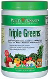 Purity Products - Triple Greens Powder - 3648g1286oz - 30 Servings