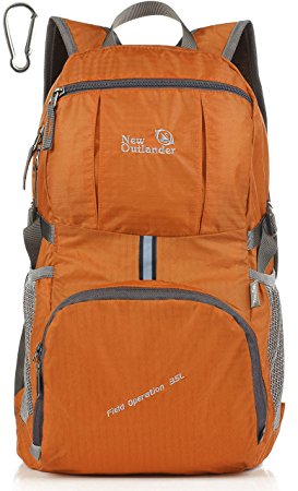 LARGE35L! Outlander Packable Lightweight Travel Hiking Backpack Daypack