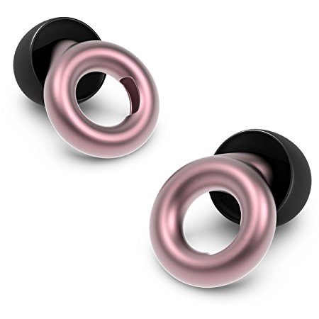 Loop Earplugs for Concerts, Music and Musicians - Rose Gold
