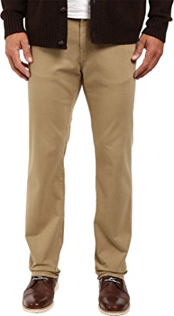 34 Heritage Mens Charisma Relaxed Fit in Khaki Twill