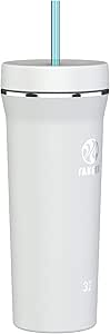 Takeya 32 oz Stainless Steel Insulated Tumbler with Straw Lid, Premium Quality, Sweatproof, Frost