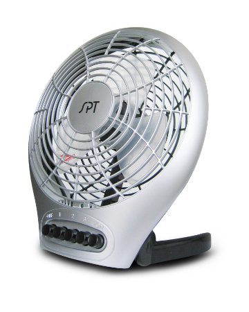 SPT SF-0703 7-Inch Silent Electric Table Fan with Ionizer
