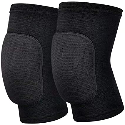 JMOKA Non-Slip Knee Brace Soft Knee Pads Breathable Knee Compression Sleeve for Dance Wrestling Volleyball Basketball Running Football Jogging Cycling Arthritis Relief Meniscus Tear for Women Men