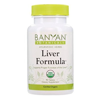 Banyan Botanicals Liver Formula - Certified Organic 90 Tablets - Supports Proper Function of the Liver
