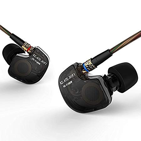 KZ ATE HIFI Bass Noise Isolating Stereo Sport In Ear Earphones (With Mic)