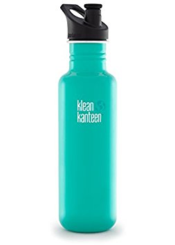 Klean Kanteen Classic Stainless Steel Bottle With Sport Cap