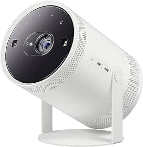 SAMSUNG 30" - 100" The Freestyle FHD HDR Smart Portable Projector for Indoor and Outdoor Home Theater, Big Screen Experience with Premium 360 Sound w/Alexa Built-In (SP-LSP3BLAXZA)