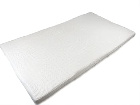 OrganicTextiles College Dorm Latex Mattress Topper, College Dorm Room Essentials, Two Sides of Comfort: Soft and Firm Side, Organic Cotton Covering for Extended Lifetime, 3" Twin XL (Extra Long)