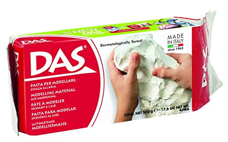 DAS Modelling Clay 500 g White Air-Dry