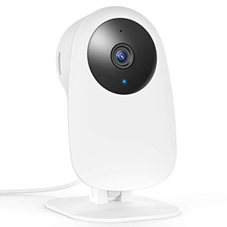 Nooie WiFi Camera Home Wireless Security Camera 720P Indoor IP Surveillance Baby Monitor with Night Vision, 2-Way Audio, Motion Detection