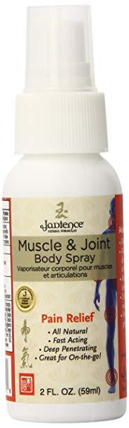 Jadience Joint & Muscle Pain Relief Body Spray for Aches & Pains Management - 2 Oz - ADAPTOGENIC Chinese Herbal Medicine