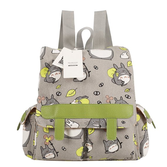 Seamand Anime My Neighbor Totoro Backpack Bag School Bag