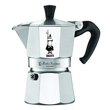 Bialetti 6799 Moka Express 3-Cup Stovetop Espresso Maker