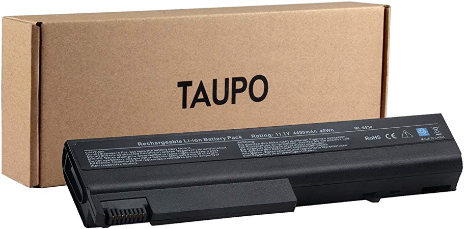 TAUPO TD06 TD09 Battery Replacement for HP Elitebook 8440P 8440W 6930P Compaq 6730B 6530B 6735B ProBook 6440B 6445B 6540B 6545B,fits P/N 482962-001 HSTNN-UB69 HSTNN-C68C HSTNN-IB69 HSTNN-UB68 KU531AA