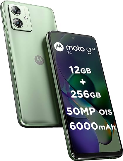 Motorola G54 5G (Mint Green, 12GB RAM, 256GB Storage)