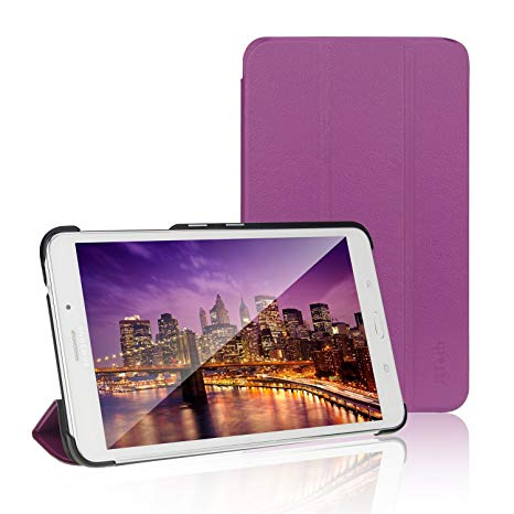 JETech Case for Samsung Galaxy Tab 4 7.0 inch, with Stand Function, Purple