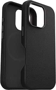 OtterBox iPhone 16 Pro Symmetry Series Cactus Leather for MagSafe - Noir Ash