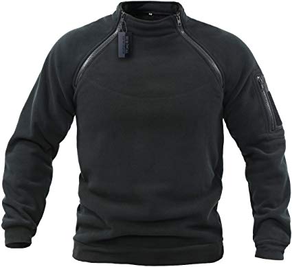 ZAPT Cold Weather Tactical Soft Shell 2-Zip Warm Fleece Jacket Military Special Polartec Thermal Pro Fleece