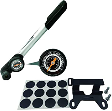 Mini Bike Pump Max 120PSI GP-43CA and Glueless Patch Kit