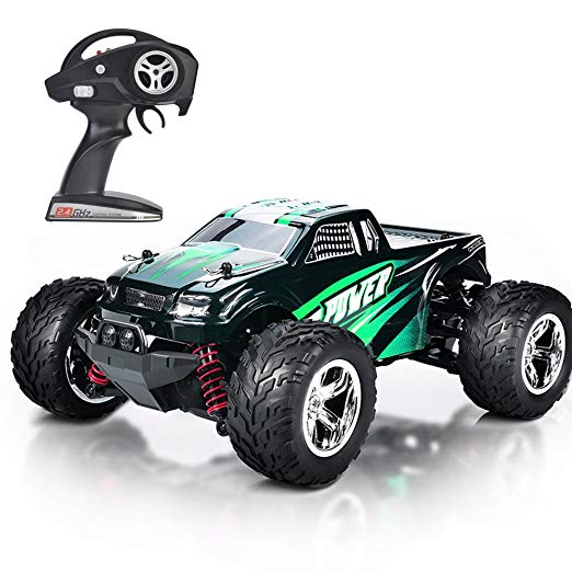 MaxTronic RC Car 1:20 4WD High Speed Off Road Remote Control Car 45km/h 2.4GHz All Terrain Radio Controlled Racing Monster Truck 1500mAh Lithium Battery (green)